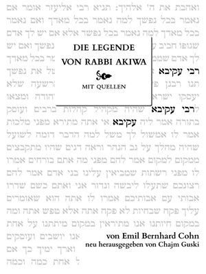 cover image of Die Legende von Rabbi Akiwa